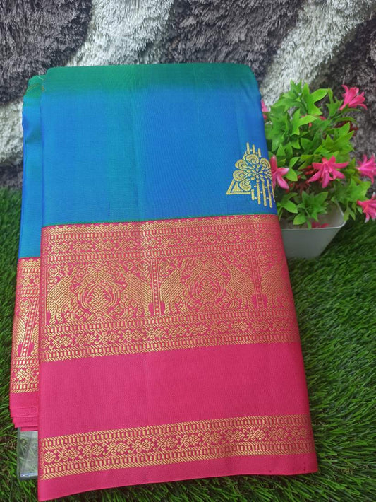 Pure Kanchipuram Silk Saree.