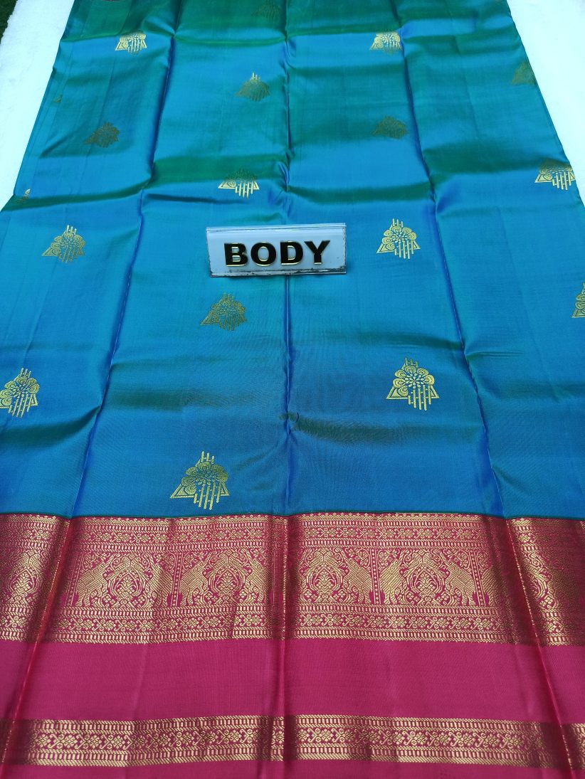 Pure Kanchipuram Silk Saree.