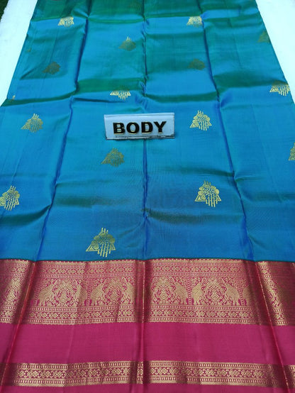 Pure Kanchipuram Silk Saree.