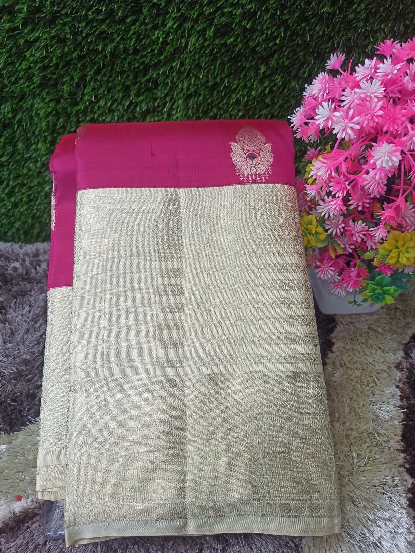 Pure Kanchipuram Silk Saree.