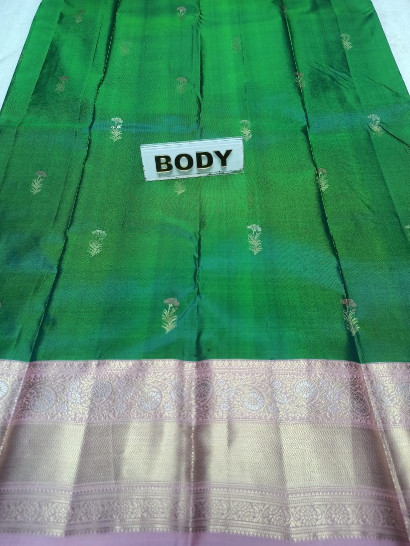 Pure Kanchipuram Silk Saree.