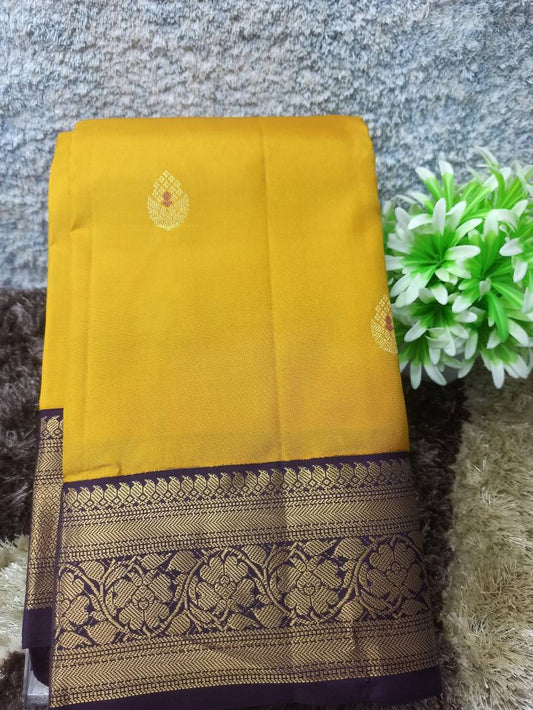 Pure Kanchipuram Silk Saree.