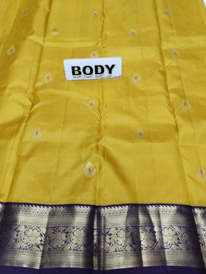 Pure Kanchipuram Silk Saree.