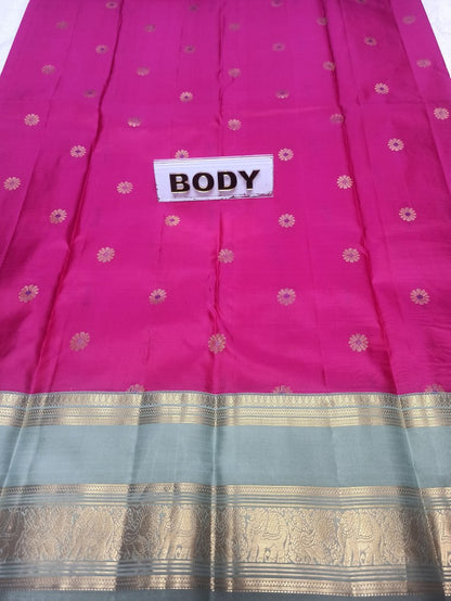 Pure Kanchipuram Silk Saree.