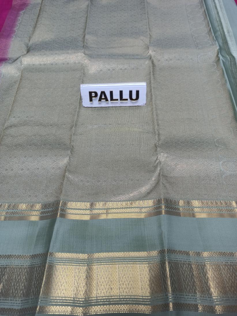 Pure Kanchipuram Silk Saree.