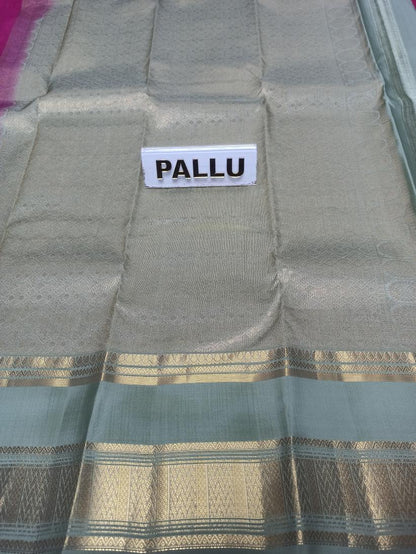 Pure Kanchipuram Silk Saree.