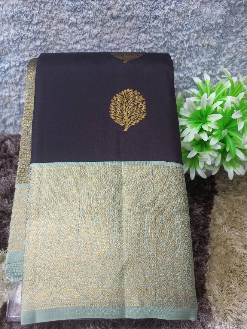 Pure Kanchipuram Silk Saree.