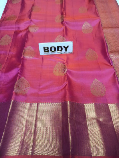 Pure Kanchipuram Silk Saree.