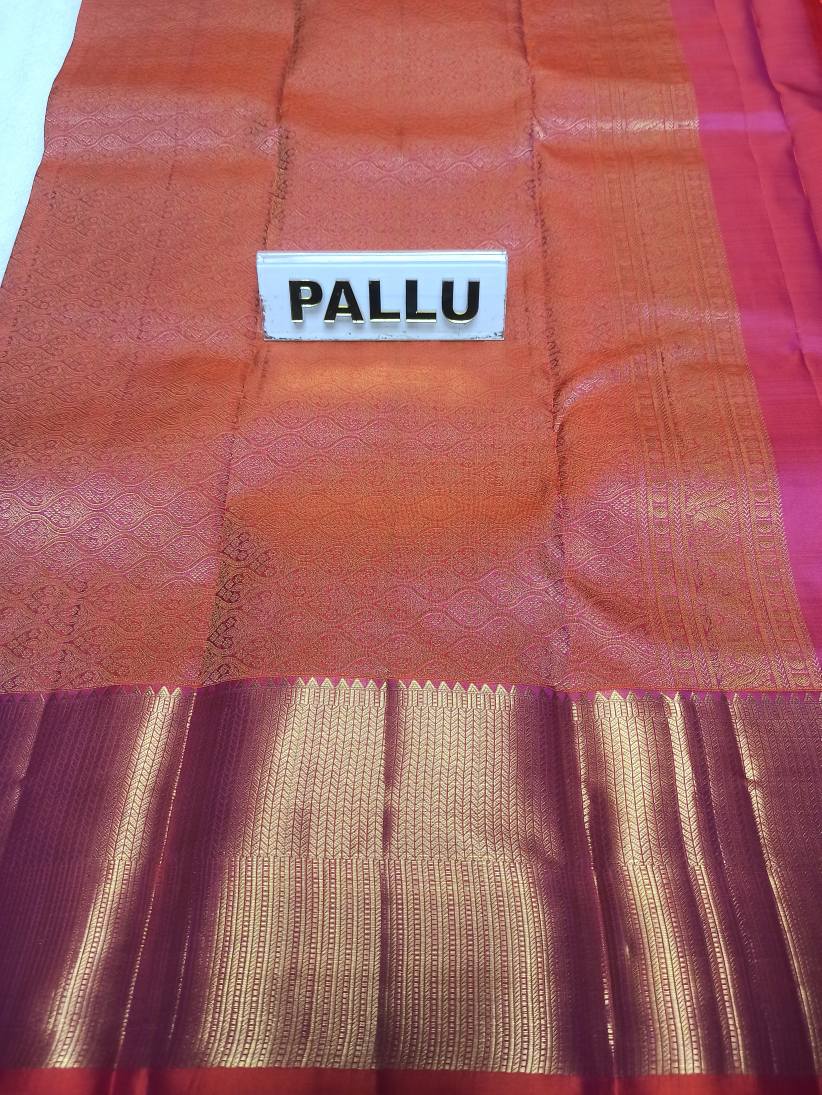 Pure Kanchipuram Silk Saree.