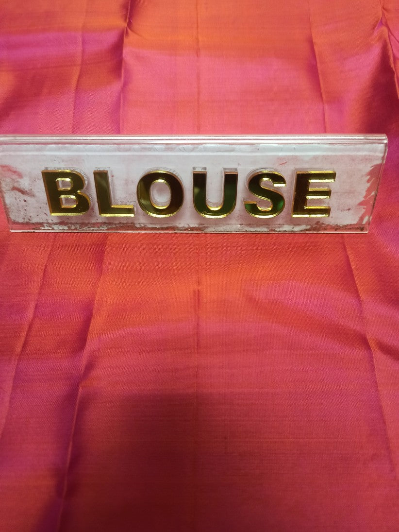 Pure Kanchipuram Silk Saree.