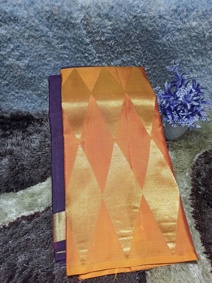 Pure Kanchipuram Silk Saree.