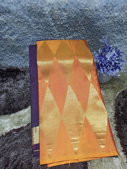 Pure Kanchipuram Silk Saree.