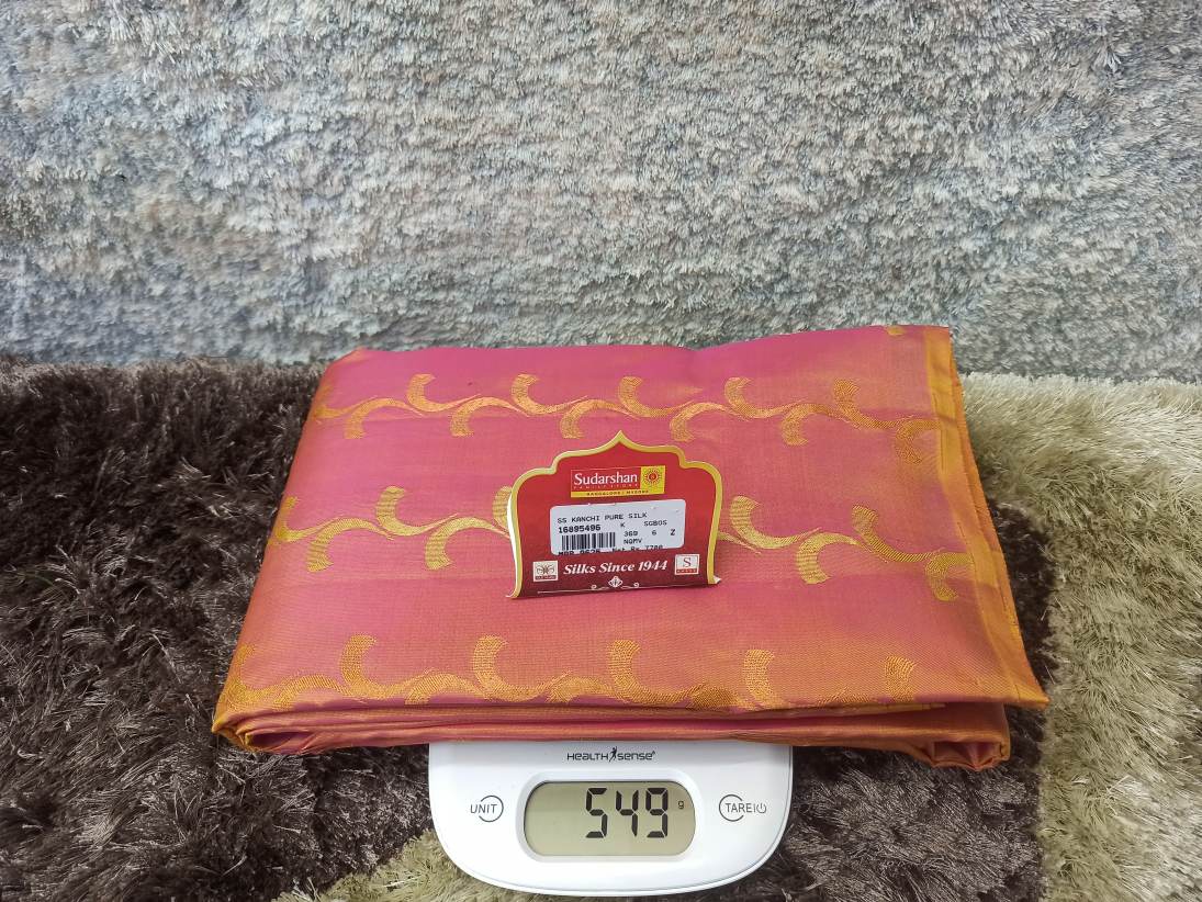 Pure Kanchipuram Silk Saree.