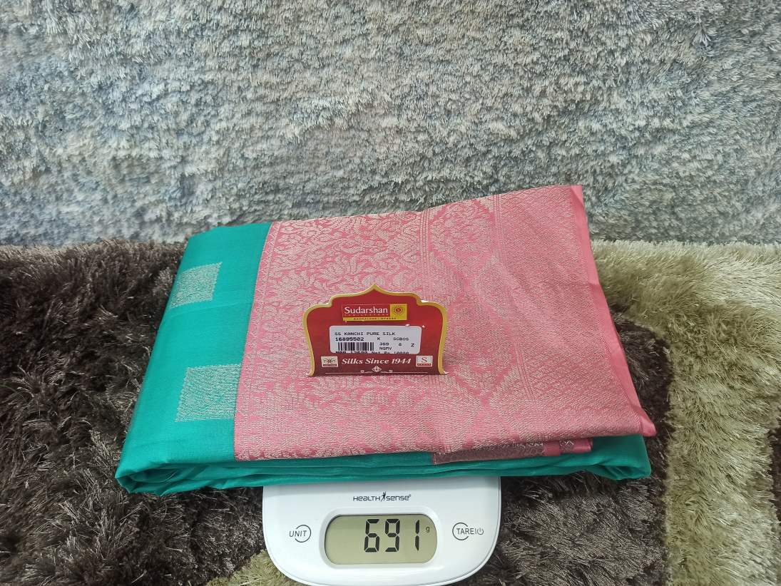 Pure Kanchipuram Silk Saree.