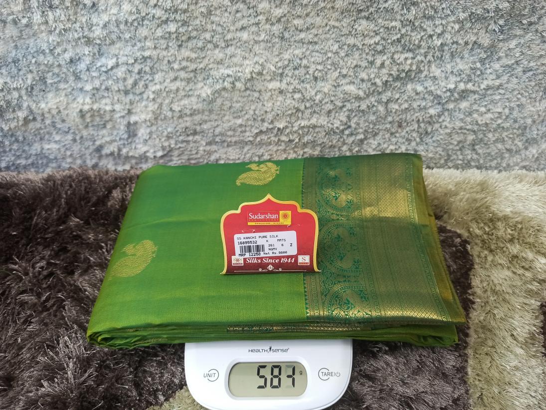 Pure Kanchipuram Silk Saree.