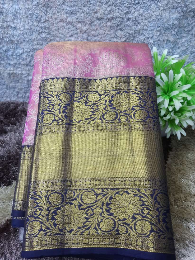 Pure Kanchipuram Silk Saree.