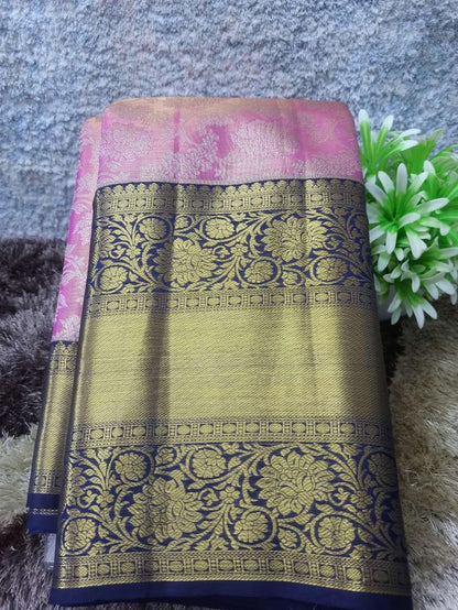Pure Kanchipuram Silk Saree.