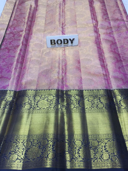 Pure Kanchipuram Silk Saree.