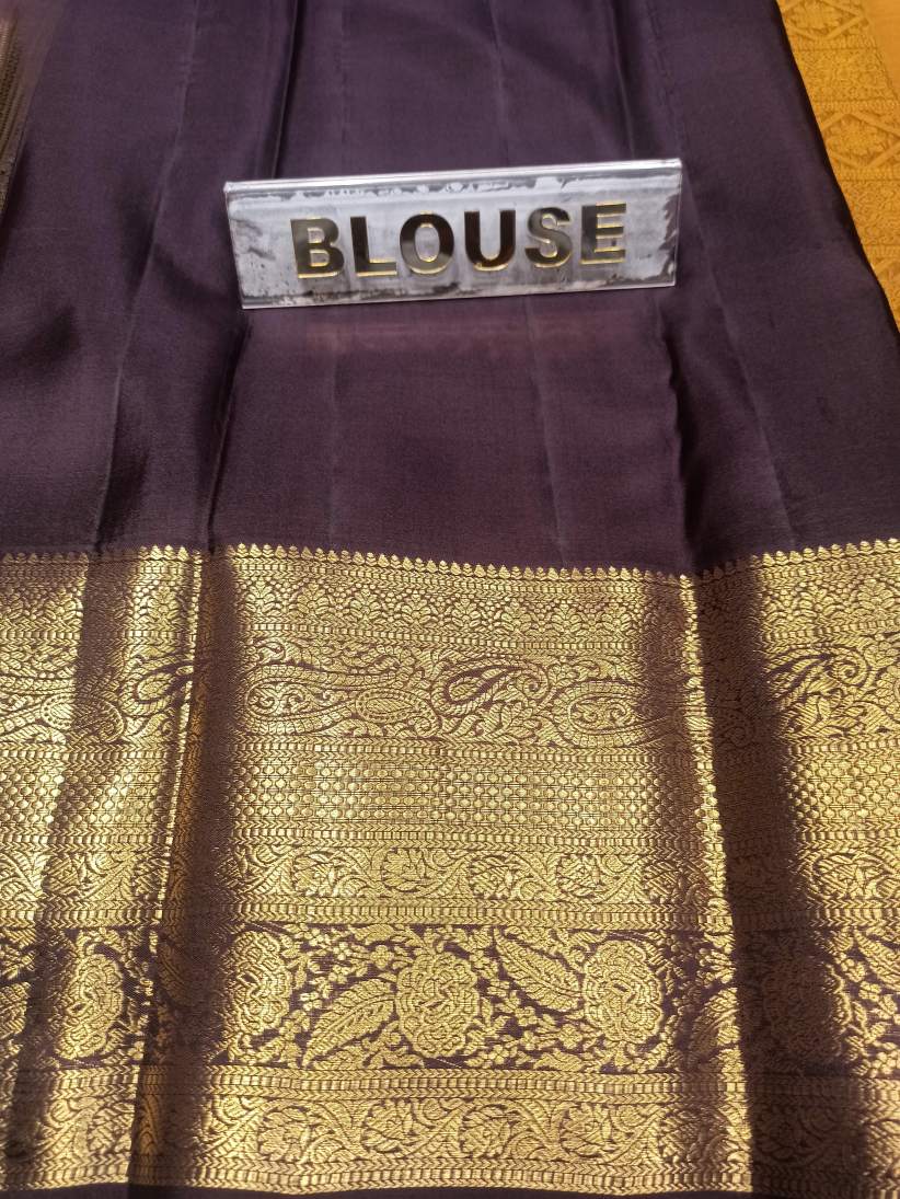 Pure Kanchipuram Silk Saree.