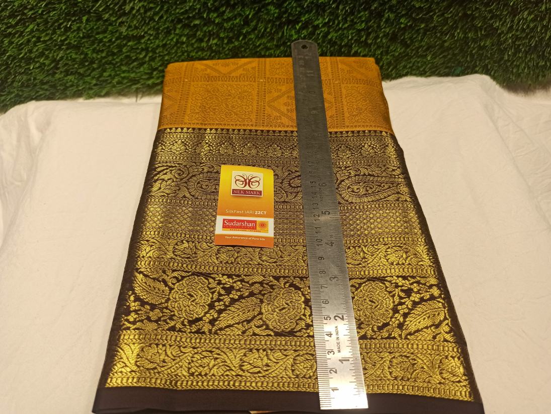 Pure Kanchipuram Silk Saree.