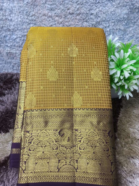 Pure Kanchipuram Silk Saree.