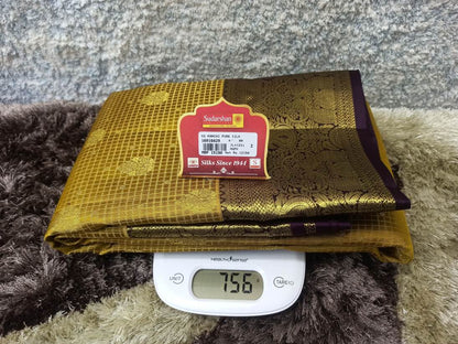 Pure Kanchipuram Silk Saree.