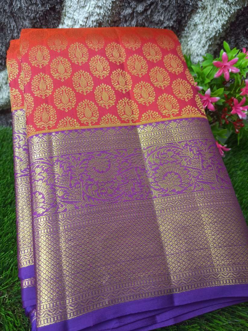Pure Kanchipuram Silk Saree.