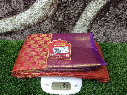 Pure Kanchipuram Silk Saree.