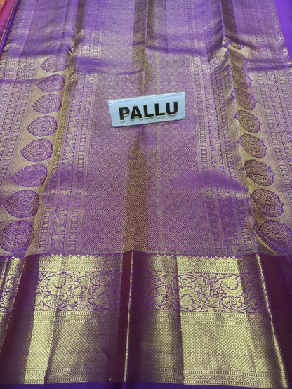 Pure Kanchipuram Silk Saree.