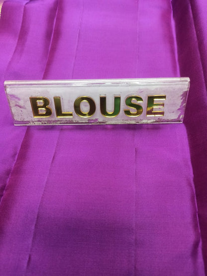 Pure Kanchipuram Silk Saree.