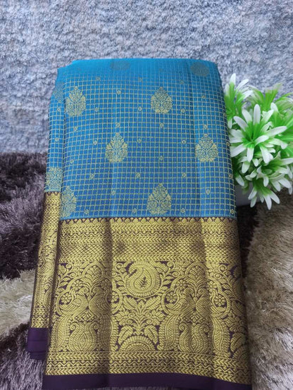 Pure Kanchipuram Silk Saree.