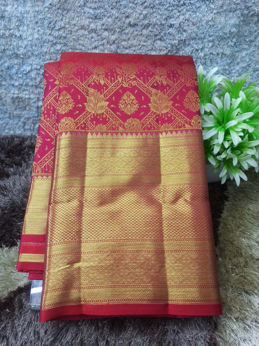 Pure Kanchipuram Silk Saree.