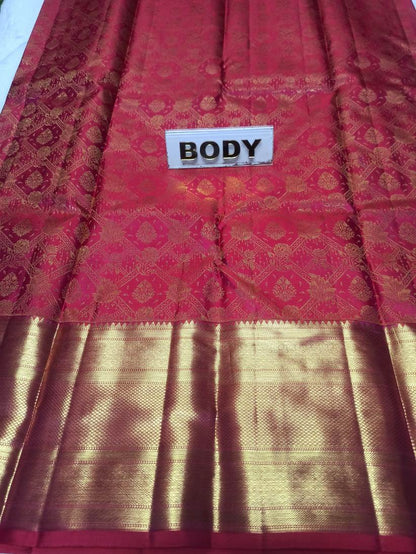 Pure Kanchipuram Silk Saree.