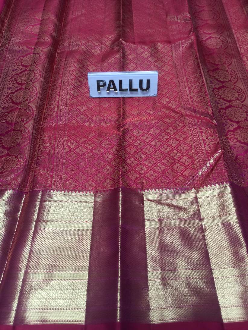 Pure Kanchipuram Silk Saree.