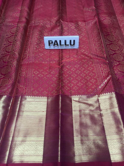 Pure Kanchipuram Silk Saree.