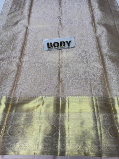 Pure Kanchipuram Silk Saree.