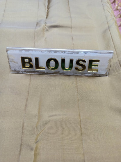 Pure Kanchipuram Silk Saree.