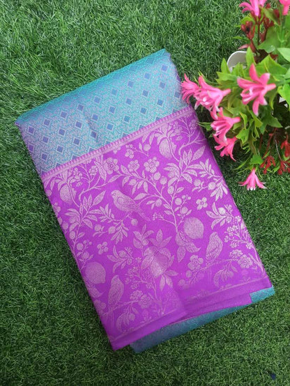 Pure Kanchipuram Silk Saree.