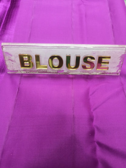 Pure Kanchipuram Silk Saree.