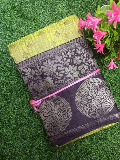 Pure Kanchipuram Silk Saree.