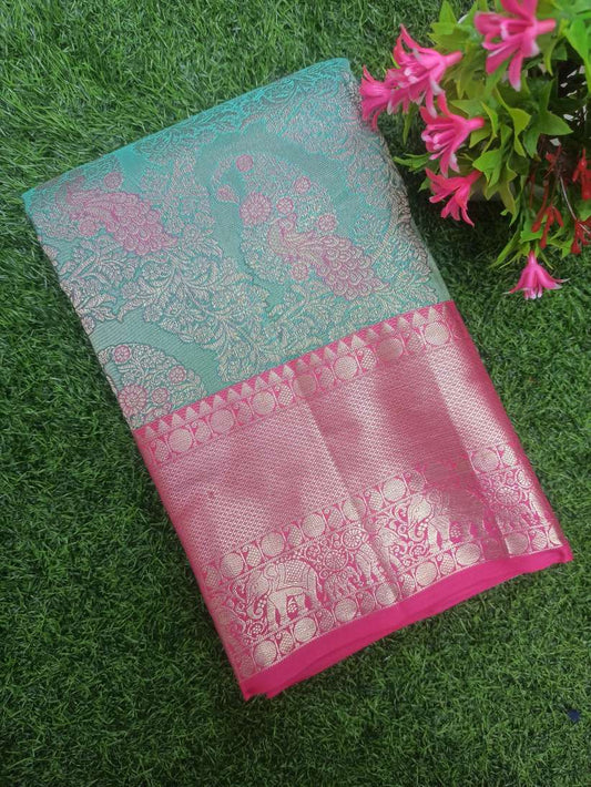 Pure Kanchipuram Silk Saree.