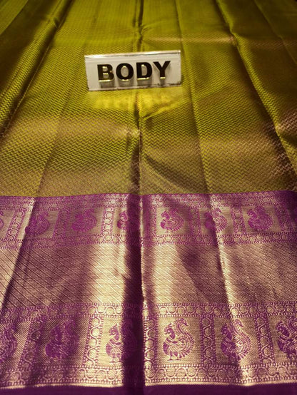 Pure Kanchipuram Silk Saree.