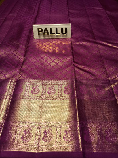 Pure Kanchipuram Silk Saree.