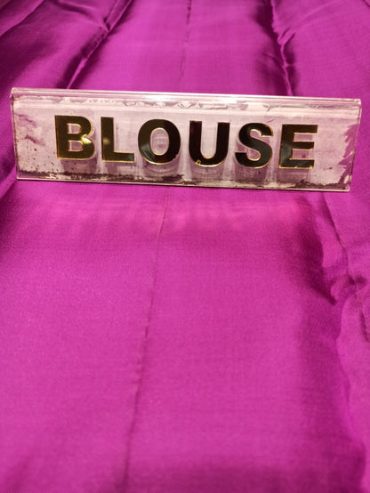 Pure Kanchipuram Silk Saree.