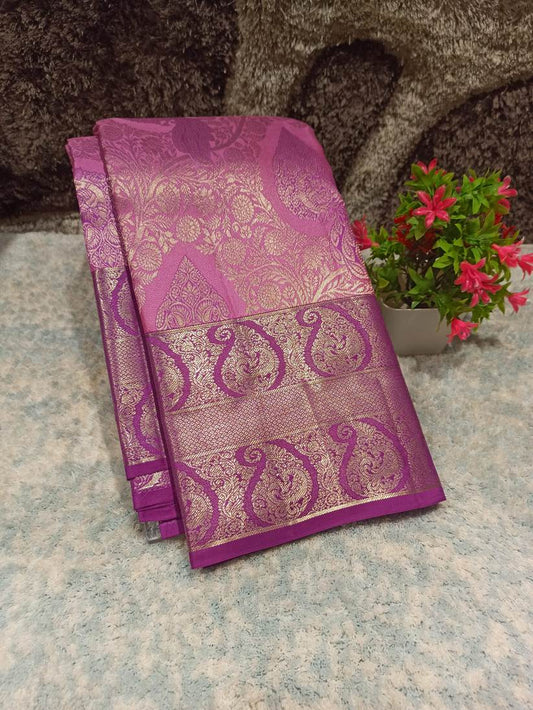Pure Kanchipuram Silk Saree.