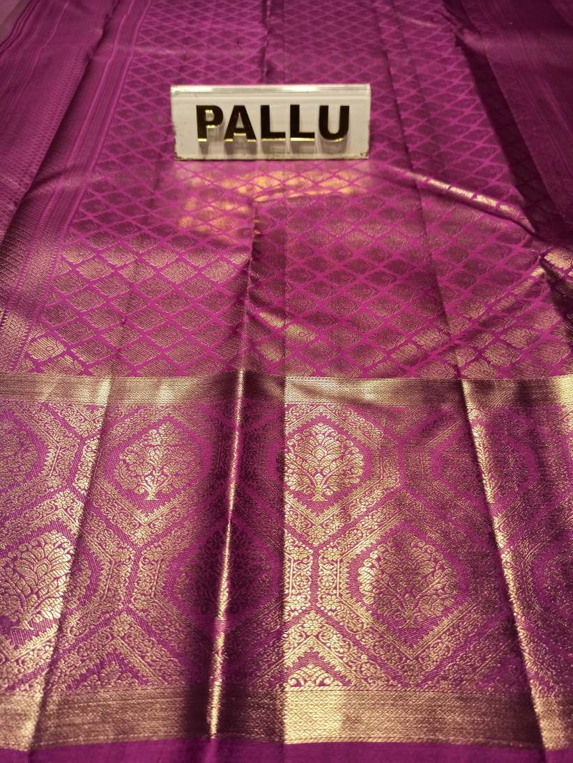 Pure Kanchipuram Silk Saree.