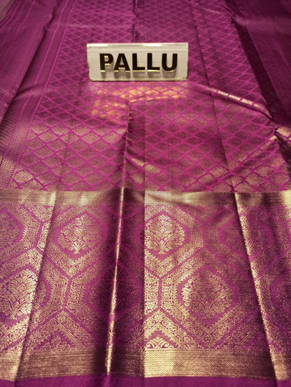 Pure Kanchipuram Silk Saree.