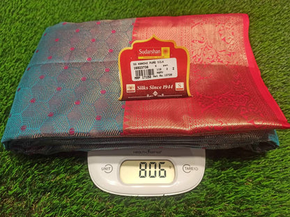 Pure Kanchipuram Silk Saree.