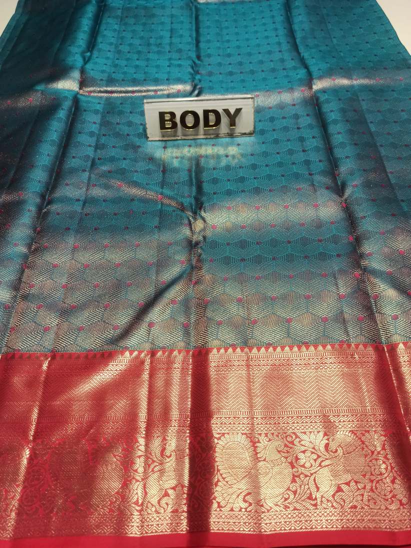 Pure Kanchipuram Silk Saree.