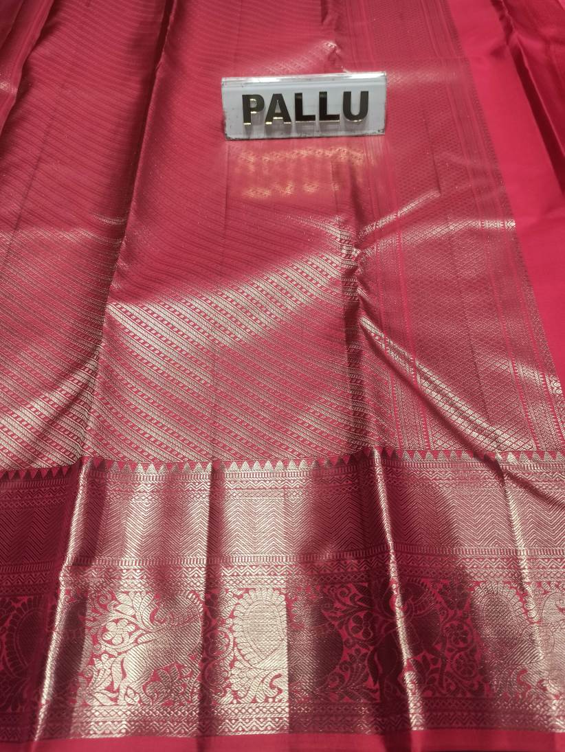 Pure Kanchipuram Silk Saree.